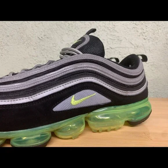 Size 13 - Nike Air Max‎ Vapormax 97 Black Volt Japan AJ7291-001 1 95 98